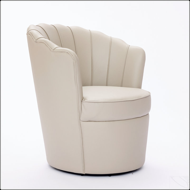 Chaise de bureau Petal, Crème