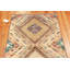 Nazmiyal Collection Contemporary Geometric Ivory Rug 3ft 6in X 5ft