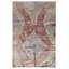 Hand Knotted Silk Area Rug in Aubergine