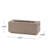 40" Outdoor 40,000 BTU Rectangular Mgo Concrete Propane Fire Pit, Dark Grey (Tank Cover Not Included)-27068874