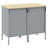 Set Of 2 Steel Medium Height-Adjustable Work Cabinet-246165334
