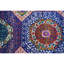 Hand Knotted Geometric Area Rug in Red/Purple/Pink/Navy-2121908145
