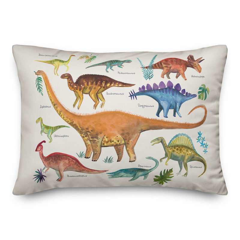  Polyester Lumbar Rectangular Pillow Cover & Insert