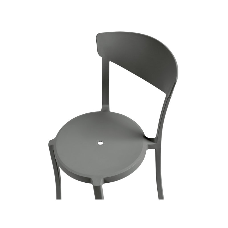 Vieste Dining Chair, Dark Grey