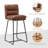 Modern Thick Upholstered Bar Stool and Counter Stool with Metal Frame-107178967-88133154