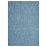 Hand Hooked Wool Geometric Area Rug