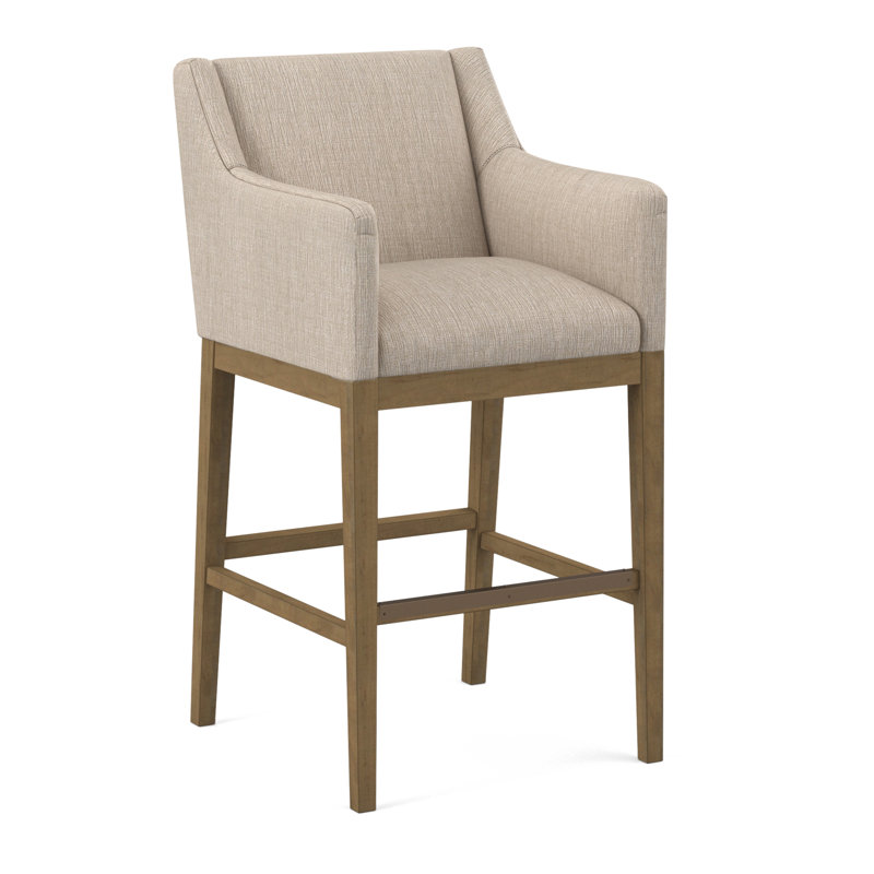 Upholstered Stool, 61379-86, Beachwood