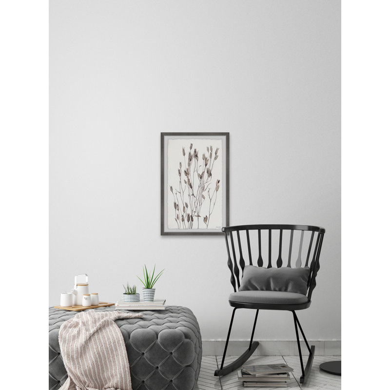 Delicate Branches - Single Picture Frame Painting, 30 cm H  x 20 cm W