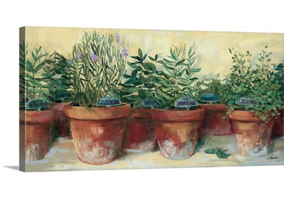 Potted Herbs Farmhouse / Country