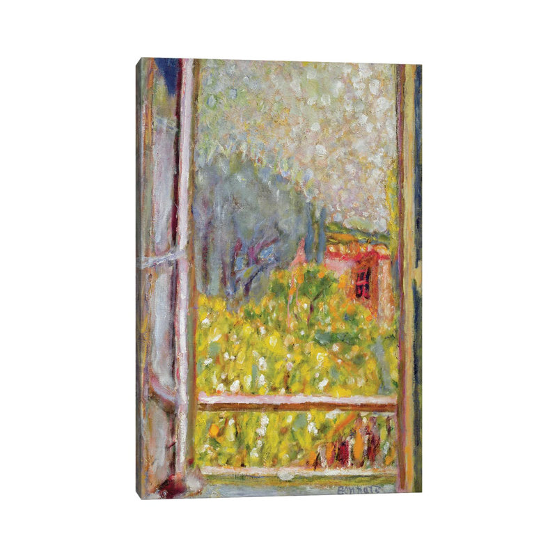 The Small Window, 1946 by Pierre Bonnard - Wrapped Canvas Print, 66.04cm H x 45.72cm W x 2cm D
