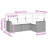 Vidaxl Garden Sofa Set Black, Cream White