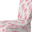 Chaise de ferme de campagne en velours rose - Chaise d'appoint rose marmonnant-1506056979