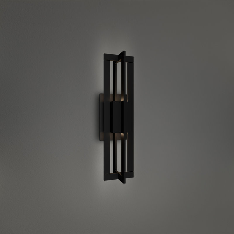 Gander Dimmable 3500K LED Outdoor Wall Light With Color Temperature Switch (2700K/3000K/3500K/4000K)