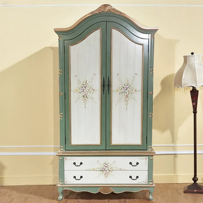 Vintage Painted Wardrobe by Parttlion
