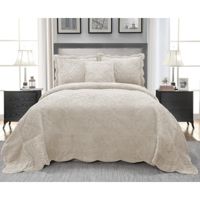 Strawn Polyester Coverlet