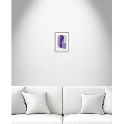 Lavender Falls " Lavender Falls 1 " Painting Print