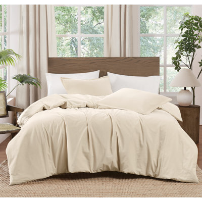 Brooklyn Loom Matte Cotton Velvet Duvet Set