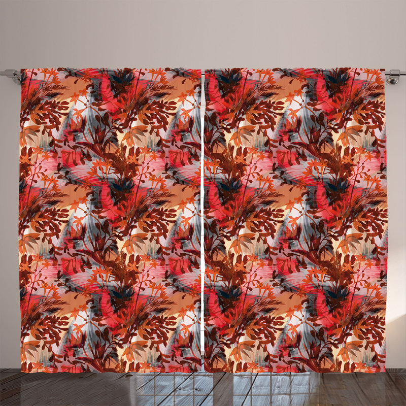 Semi Sheer Curtain Pair
