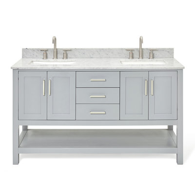 Magnolia Bath Vanity Rectangular Basin S073DCW2R