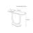 Solid wood minimalist console table-1873734858