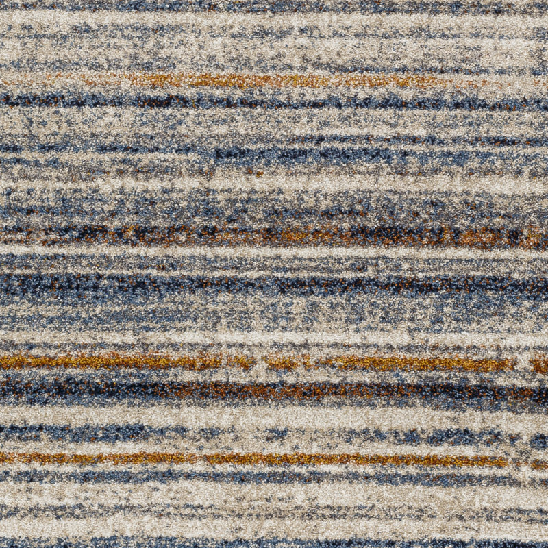 Dunigan Abstract Machine Woven Area Rug in Brown/Gray, Rectangle 2' x 3'