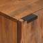 Solid Wood Rectangle Accent Cabinet-2106495381