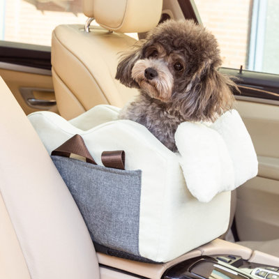 Small Dog Car Seat for Center Console â Pet Booster Seat for Puppies and Small Dogs -  ATCHISON, 9078