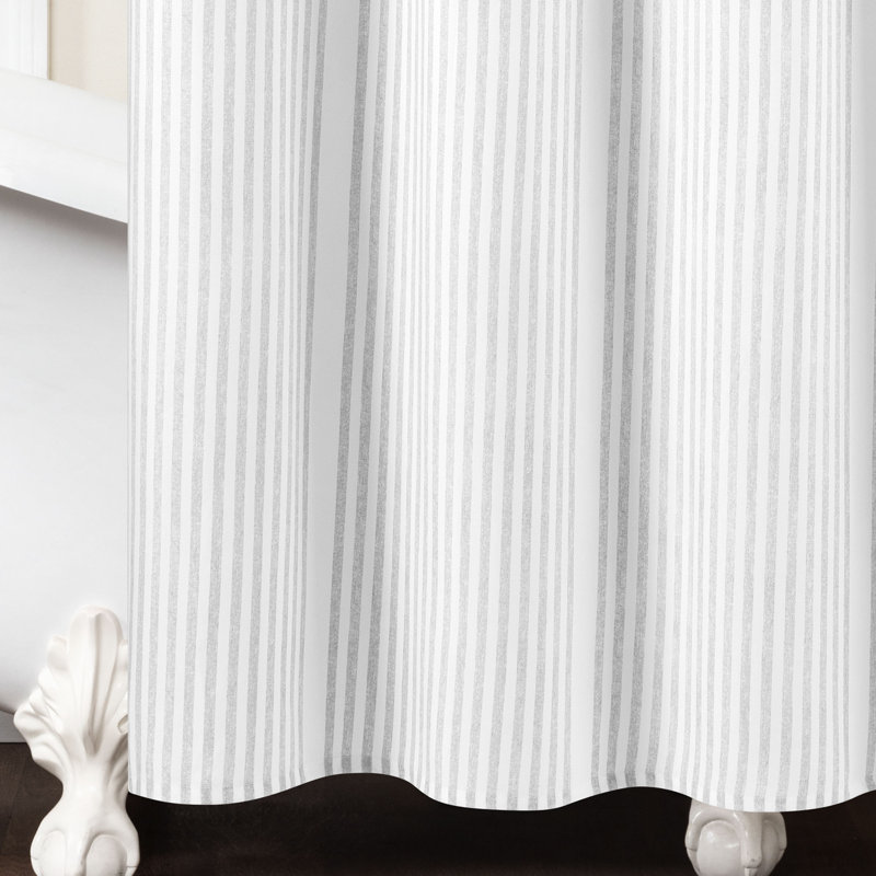 Rideau de douche Farmhouse Drew, gris