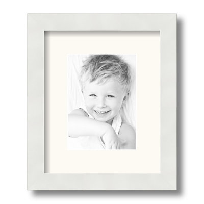 Wood Matte Picture Frame with Mat