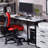 2-Shelf Rectangular Writing Desk-1088067050-1100096632