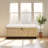 Leimomi 43.3" Flip Top Wicker Upholstered Bench with Storage-1357759272