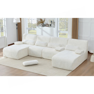 Canapé surdimensionné de 132,2 po