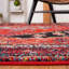Tapis oriental rouge / noir Chavis-545791102