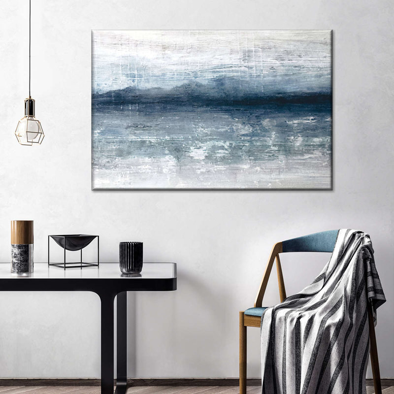 Horizon Abstract Canvas Print On Canvas Print, 16" H x 24" W x 1.25" D