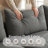 97" L  L-Shaped  Boneless Sofa with Chaise Lounge, Tool-Free Setup, Modular Sectional Couch with Ottoman & Pillow for Living Room, Bedroom, Upholstered Corduroy/Checkered Couch-2018352452-2018352453