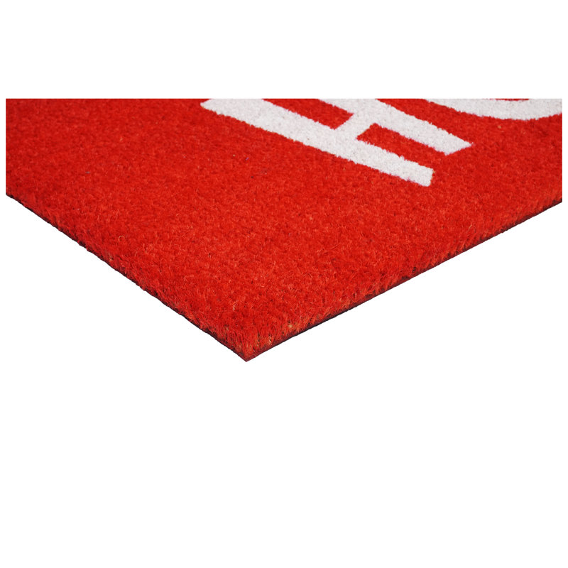 Tapis d'extérieur antidérapant Ho Ho Ho 29 po x 17 po