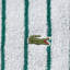 Essuie-mains rayé vert 100% coton Lacost Mark-112293202-119711398
