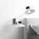 Viera Steel Plug-in Swing Arm Sconce