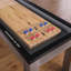 Playcraft Genoa 12’ Pro-Series Shuffleboard, Walnut on Silver-357763962-354318843