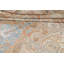 Tapis unique en laine noué à la main Oushak nouvel âge de 8 pi 8 po x 12 pi 5 po beige Avariella