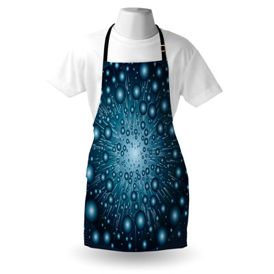 No Pattern Bib Apron