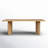 Curry Oak Solid Wood Dining Table