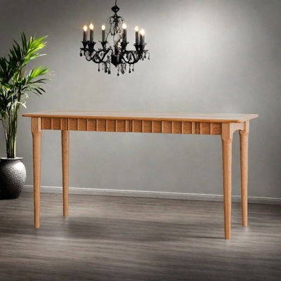 Solid wood refined multi-functional dining table