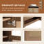 Meuble-lavabo de salle de bain avec lavabo en céramique-704160994