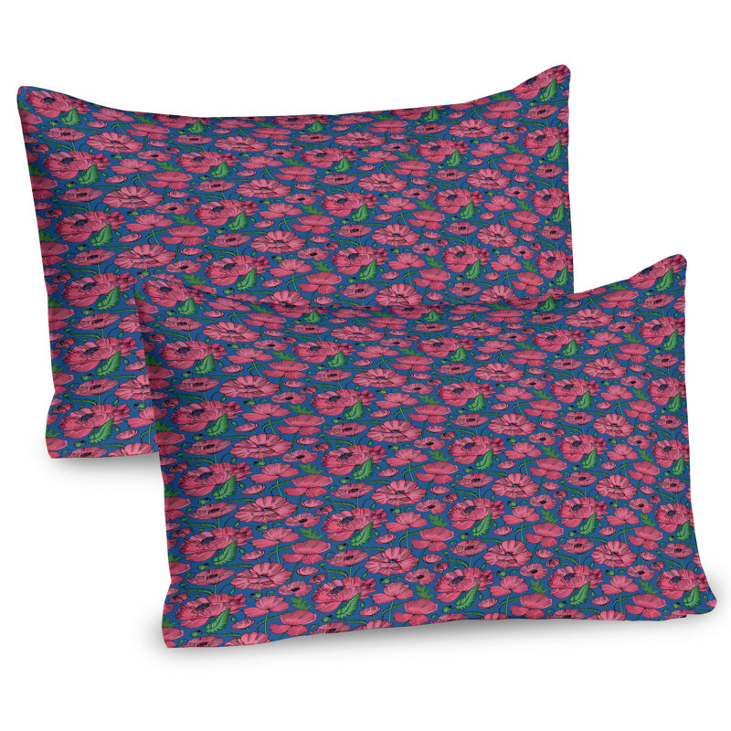 Ensemble de 2 taies décoratives Ambesonne Botanic, H 20 po x l 30 po
