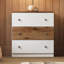 Table d'appoint en bois avec rangement