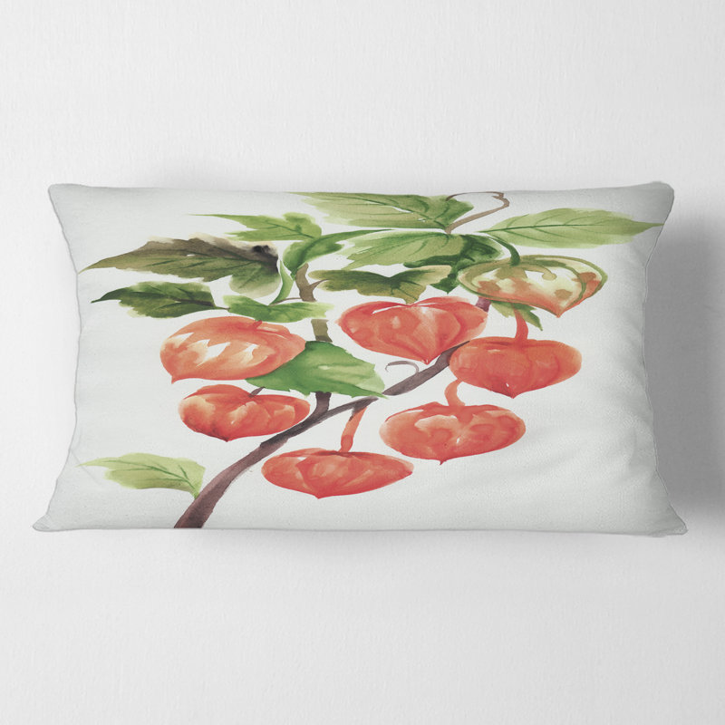 Floral Throw Pillow