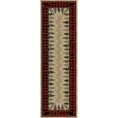 Tapis rouge Hearthside Four Corners