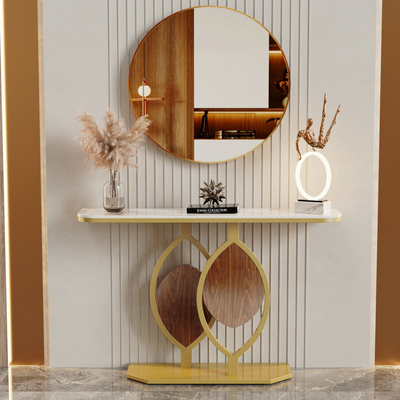 Alver 120Cm Console Table, White