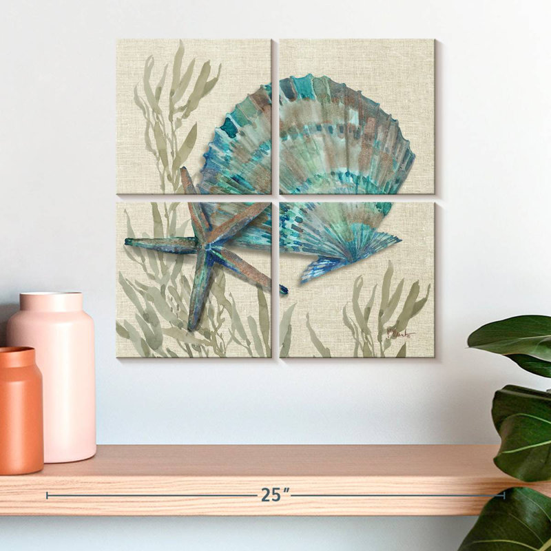 Coquilles de plage Aletra Crescent II, H 18 po x l 18 po